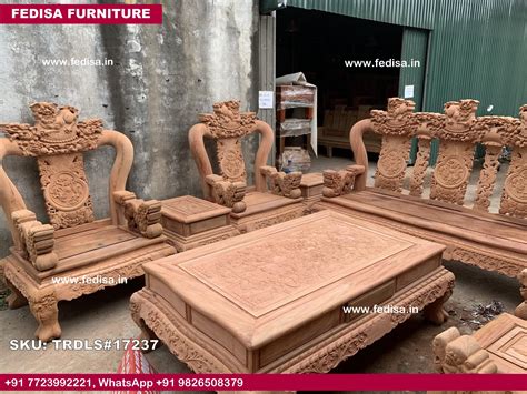 Simple Sofa Set Wooden L Shape Sofa Set With Center Table Contemporary ...