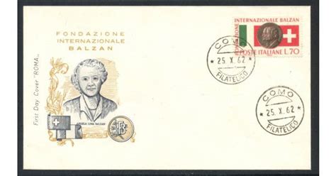 1962 - REPUBBLICA - FONDAZIONE BALZAN - BUSTA FDC - LOTTO/28554