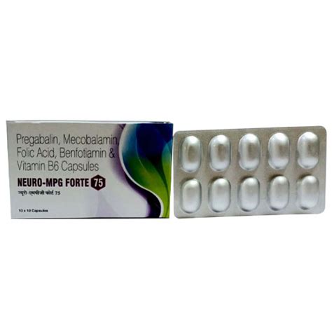 NEURO-MPG-FORTE-75 Capsules Pifer Pharmaceuticals Pvt Ltd