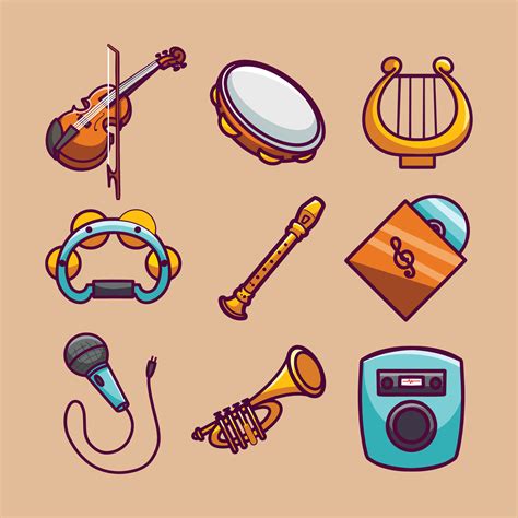 Musical Instrument Cartoon 的图像结果
