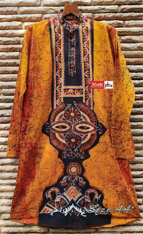 Hand Batik on cotton Kurta