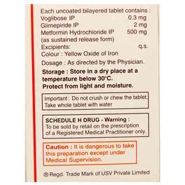 Glycomet Trio 2/.03 Tablet | Uses, Side Effects, Price | Apollo Pharmacy