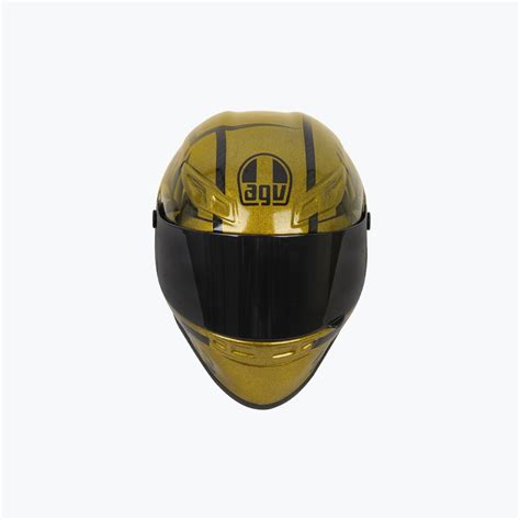 AGV Leopard Scale Model Helmet Gold – Autonity