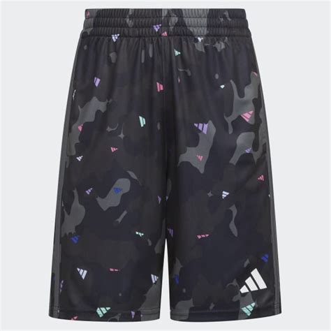 adidas CAMO SHORT AOP - Black | Kids' Training