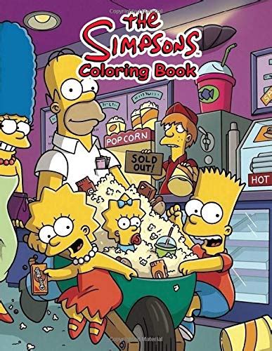 Buy The Simpsons Coloring Book: A great Simpsons coloring book for kids ...