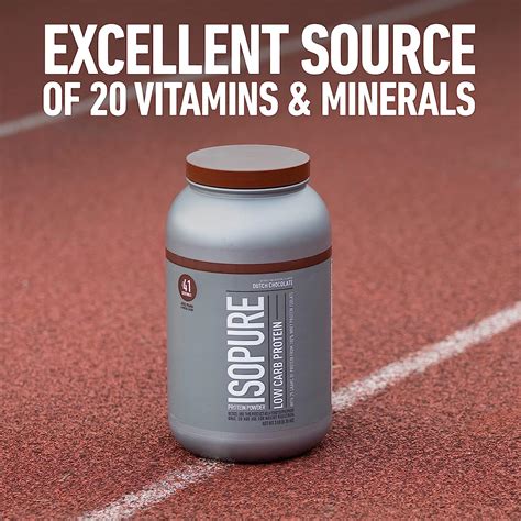 Buy Isopure Creamy Vanilla Whey Isolate Protein Powder with Vitamin C ...