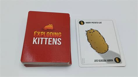 How to Play Exploding Kittens Card Game 的图像结果