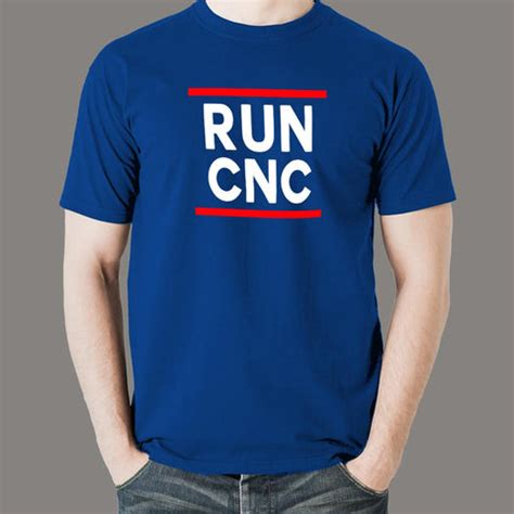 Run CNC: Precision Engineering at Its Best Tee - TEEZ.in