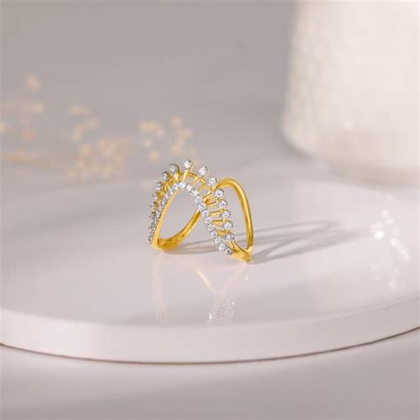 Gold Vanki Rings – South Indian Jewellery – Heer by GIVA