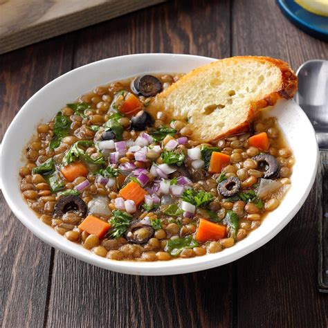 Lentil Soup Recipes - Italian, Red & More| Taste of Home