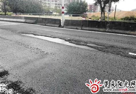 广东肇庆花3亿修复国道仅数月后被“打回原形”|国道|广东肇庆_新浪新闻
