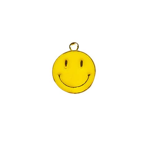 Smiley Charm - Yellow – Hair Drama Company