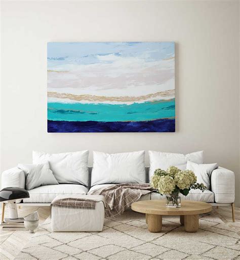 Oceanic Wavescape Abstract Paintings Collection – Asianmonk