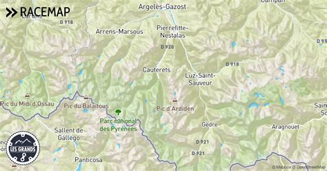 Grand 8 des Pyrénées - Lue Saint Sauveur 2022 » Racemap