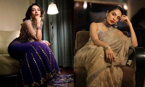 Sobhita Dhulipala mesmerizes her fans in hot golden saree