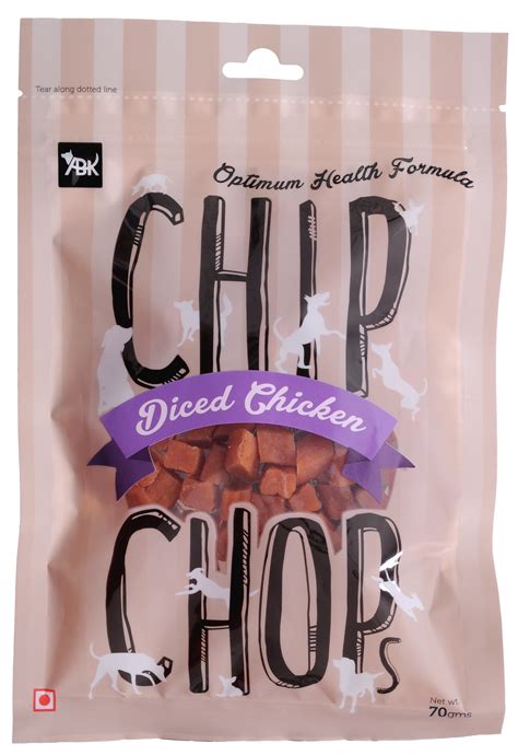 Chip Chops Diced Chicken 70g – Puppiezo