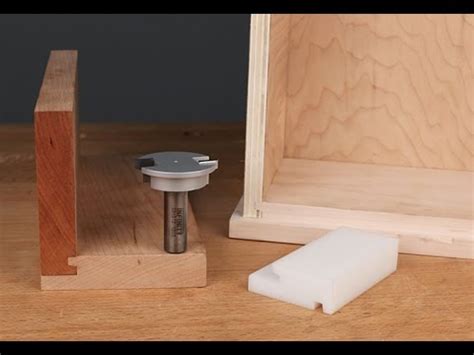 Image result for Drawer Lock Router Bit and Set Up Block