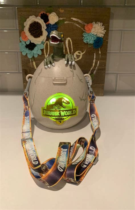 Jurassic World Dinosaur Egg Popcorn Bucket From Universal - Etsy