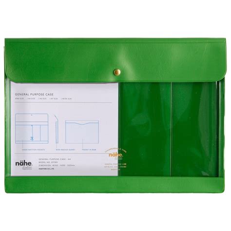 Green A4 Document Case – The Paper Company India