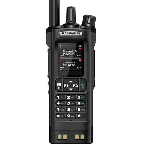 Baofeng dm-32uv 8w power dmr digital analog walkie talkie 2.0" tft gps ...