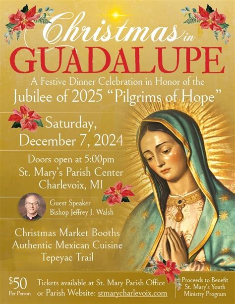 Christmas in Guadalupe, St. Mary Parish, Charlevoix, 7 December 2024 ...