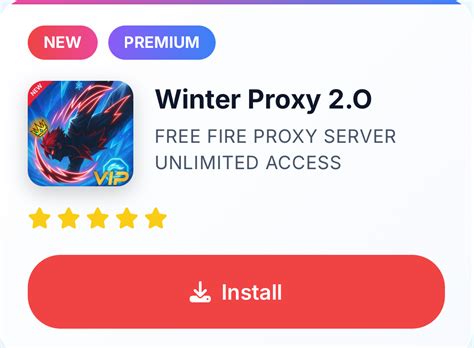 Winter Proxy Server Free Fire (OB52): Download, Features, Performance ...