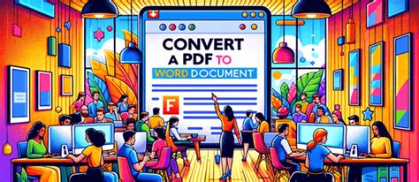 Image result for How Convert PDF to Word Doc