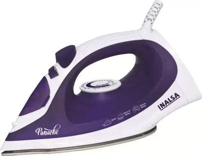 Inalsa Panache 1400 W Steam Iron (White, Royal Blue) – BrandGodam2022