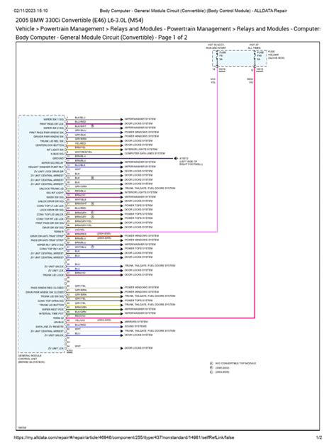 Image result for Electronic Body Control Module Wiring