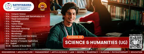 School of Science & Humanities | Sathyabama Institute of Science and ...