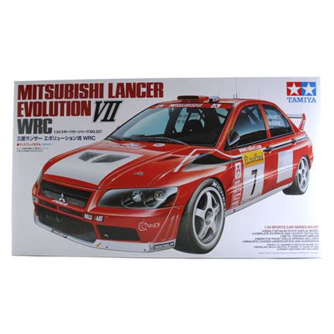 Tamiya Mitsubishi Lancer Evolution Vii Wrc Model Set Scale 1 ...