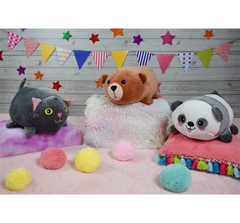Mirada super soft 32cm bear bolster Multicolor 3Y+