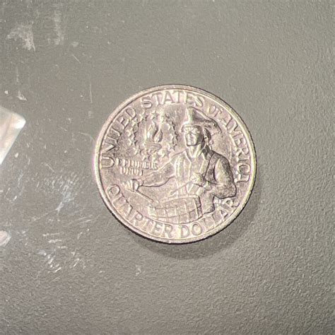 American Quarter 1976 1776-1976 Bicentennial ~ NO MINT MARK ERROR ...