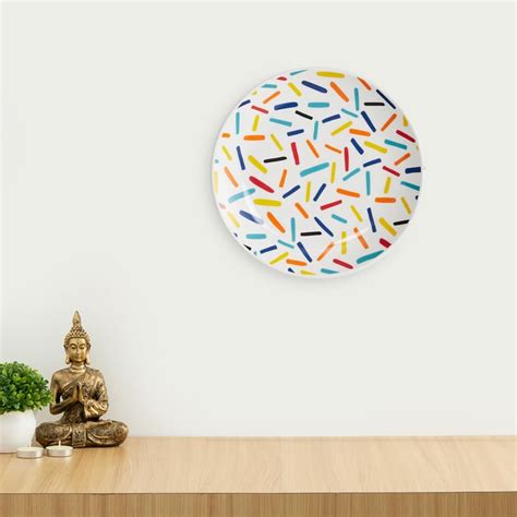 Buy Get The Look Pop Multicolour Decorative Iron Decal Wall Plater from ...
