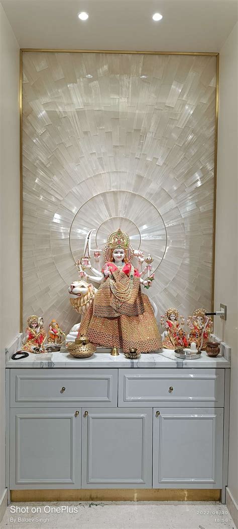 Prayer Room, Storage Designs by Interior Designer Baldev Singh ...