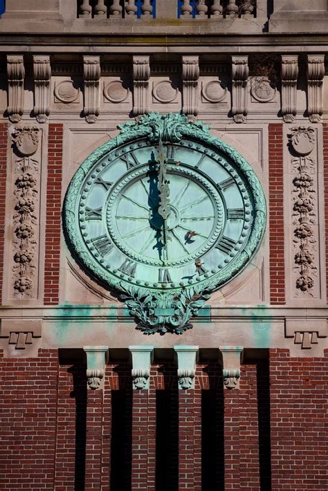 Download Carrie Tower Clock At Brown University Wallpaper | Wallpapers.com