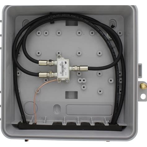 IDEAL Nickel 2-way Coax Video Cable Splitter 85-132 at Lowes.com