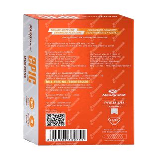 Manforce Epic Extra Dotted Passion Flavour Pack Of 3 - Uses, Side ...