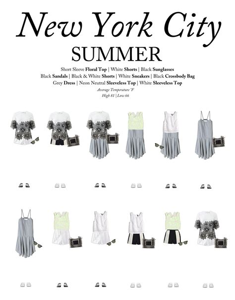 New York City Summer Capsule Wardrobe: 10 Must-Have Outfits