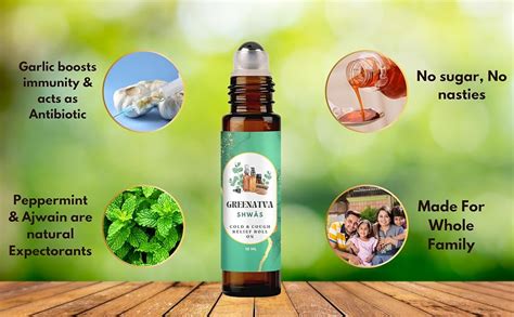 Buy Shwas By Greenatva - Natural Cold Relief Roll On | Sore Throat ...