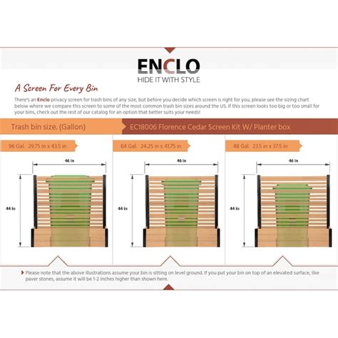Enclo Privacy Screens Florence Freestanding 46-in W x 44-in H Cedar ...