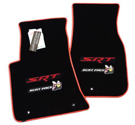 Dodge Challenger SRT 392 & R/T 392 Scat Pack Floor Mats - Premium Upgrade