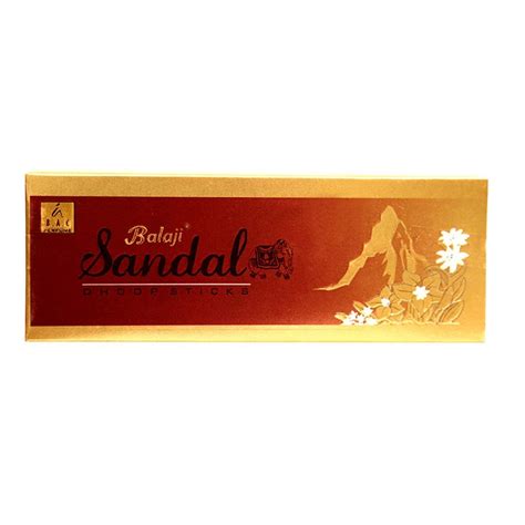 Balaji Sandal Dhoop Stick Pack of 3 | Traditional Incense | Spiritual ...