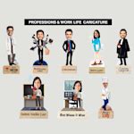Personalised Caricatures from Photo – Online Caricature Maker | VistaPrint