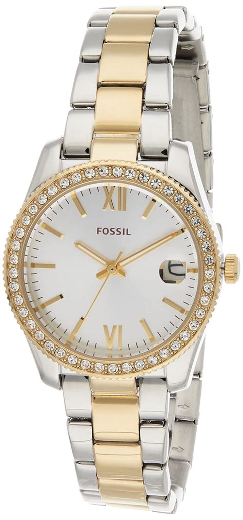 Buy Fossil Scarlette Mini Analog Gold Dial Women's Watch-ES4319 at ...