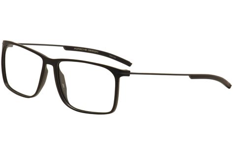 Porsche Design Men's Eyeglasses P8296 P/8296 A Black Full Rim Optical ...