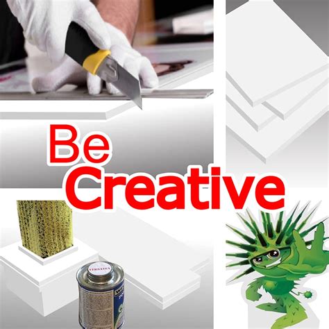 Buy Expanded PVC Sheet 12" x 12" White Printable Rigid PVC Board Sintra ...