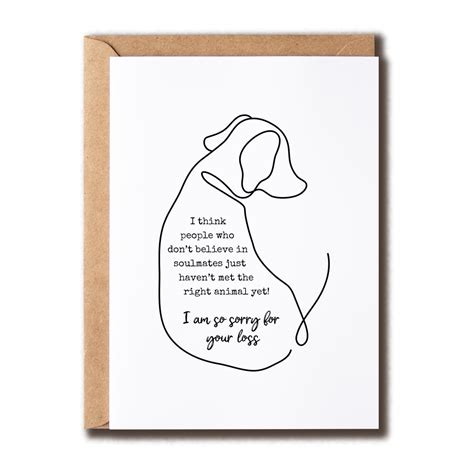 Amazon.com: NTGifts I Am So Sorry For Your Loss Card - Loss Pet Card - Dog Sympathy Card ...