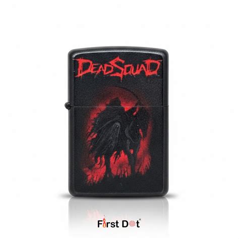 DeadSquad Gothic Demon Cigarette Lighter – Liquid Fuel | First Dot