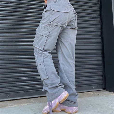 Light Grey Cargo Pants – FOGSTORES